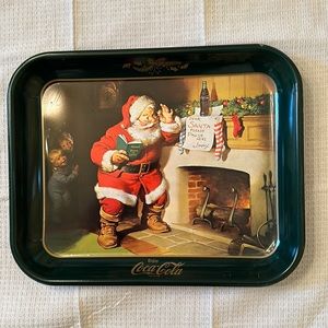 Coca-Cola Christmas tray